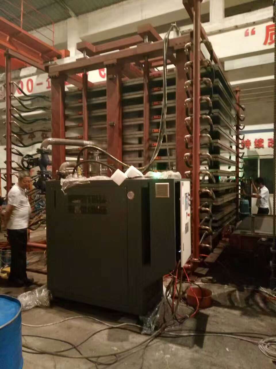 工程石、石英石壓機專用模溫機